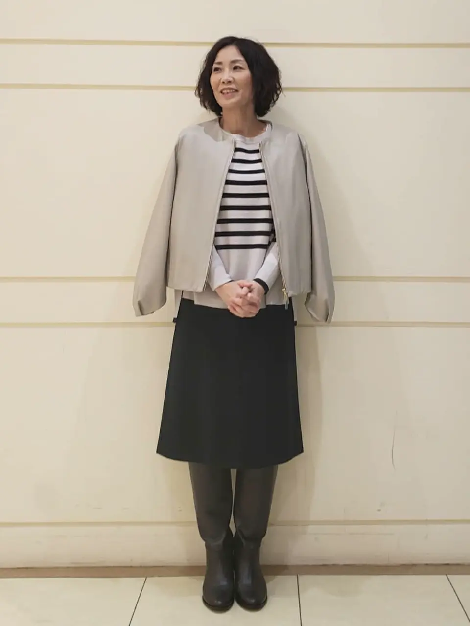 自由区 maruri コーディネート画像