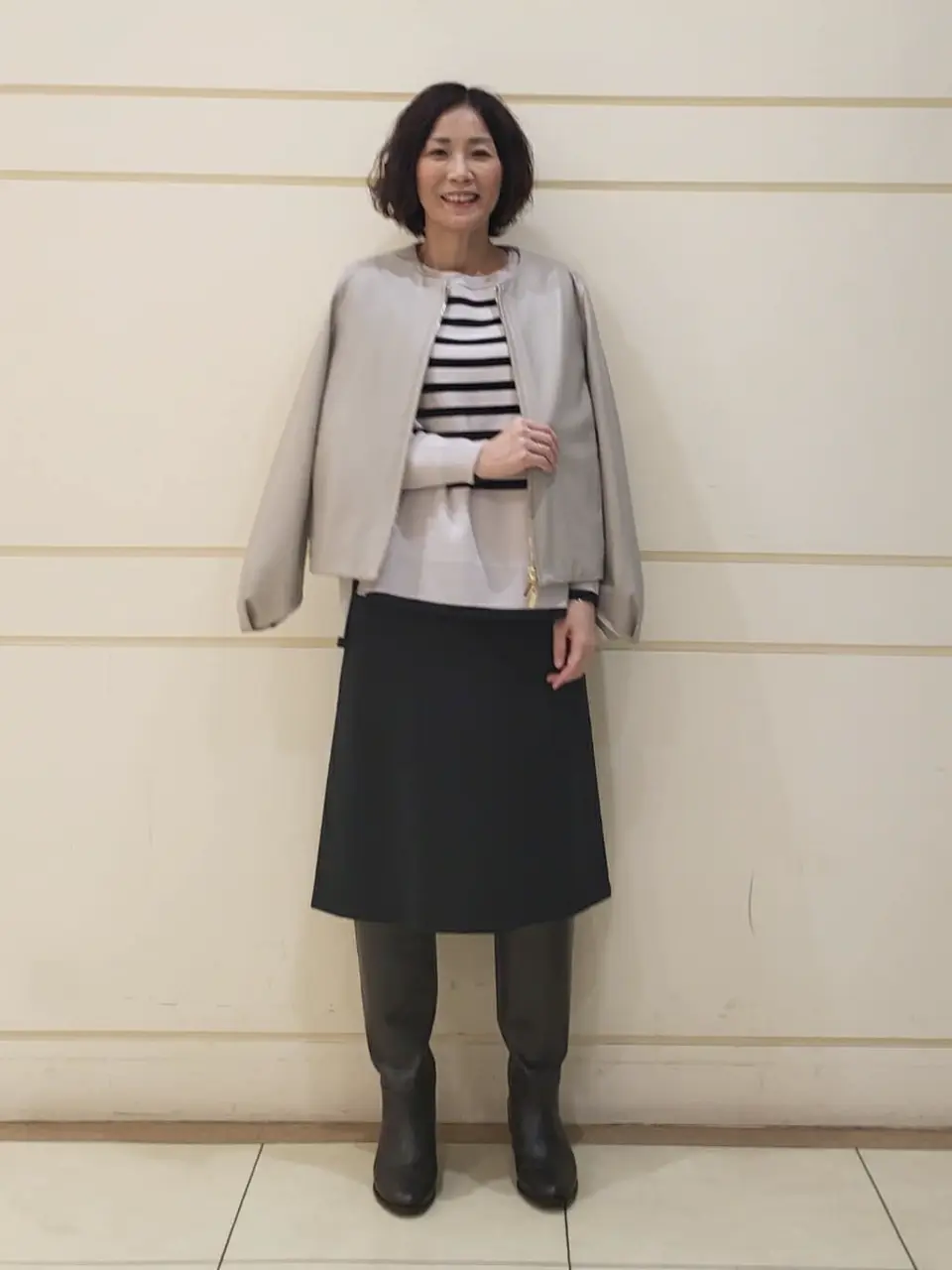 自由区 maruri コーディネート画像