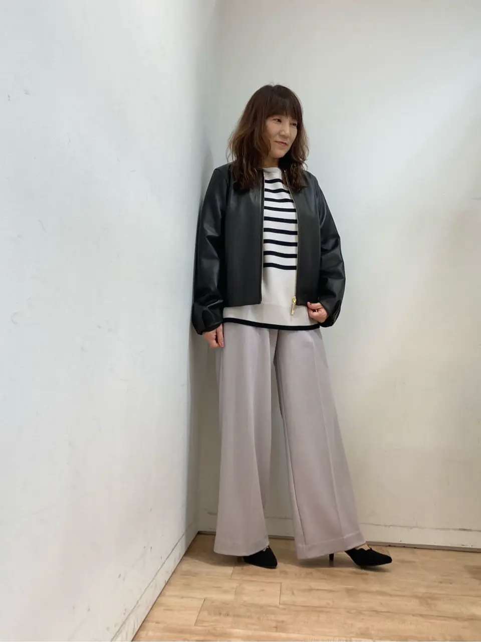 自由区 国広 コーディネート画像