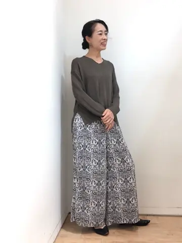 自由区 中尾 コーディネート画像