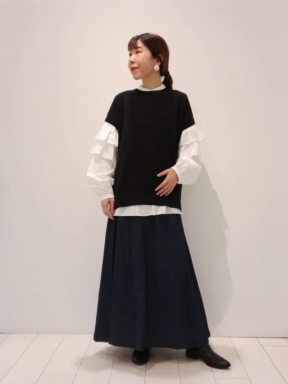 自由区 木場 コーディネート画像