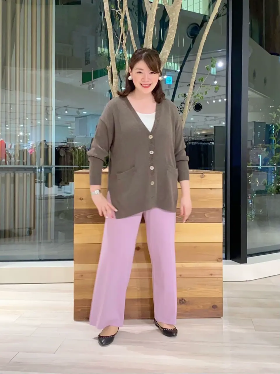 自由区 うめだ コーディネート画像