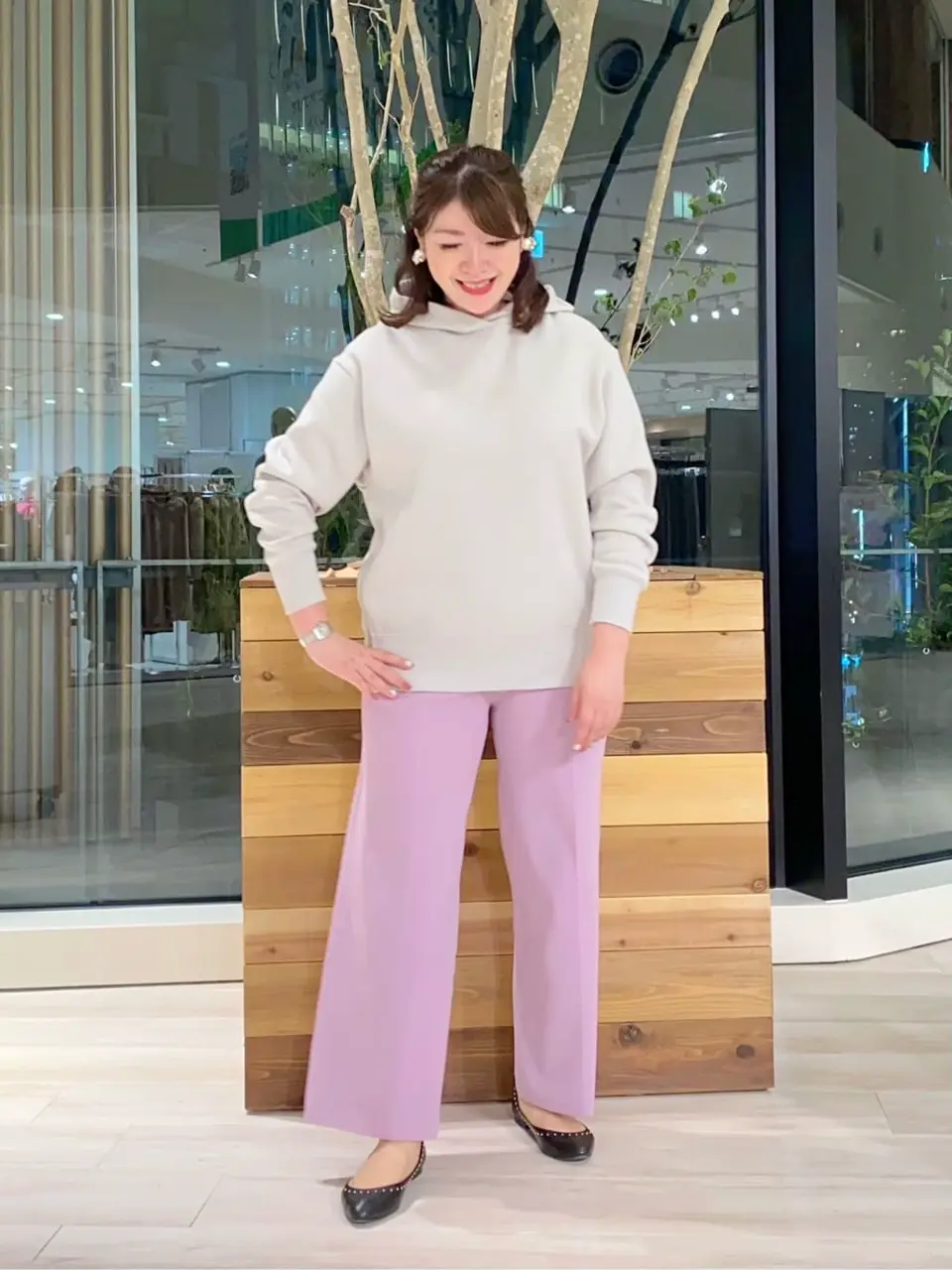 自由区 うめだ コーディネート画像