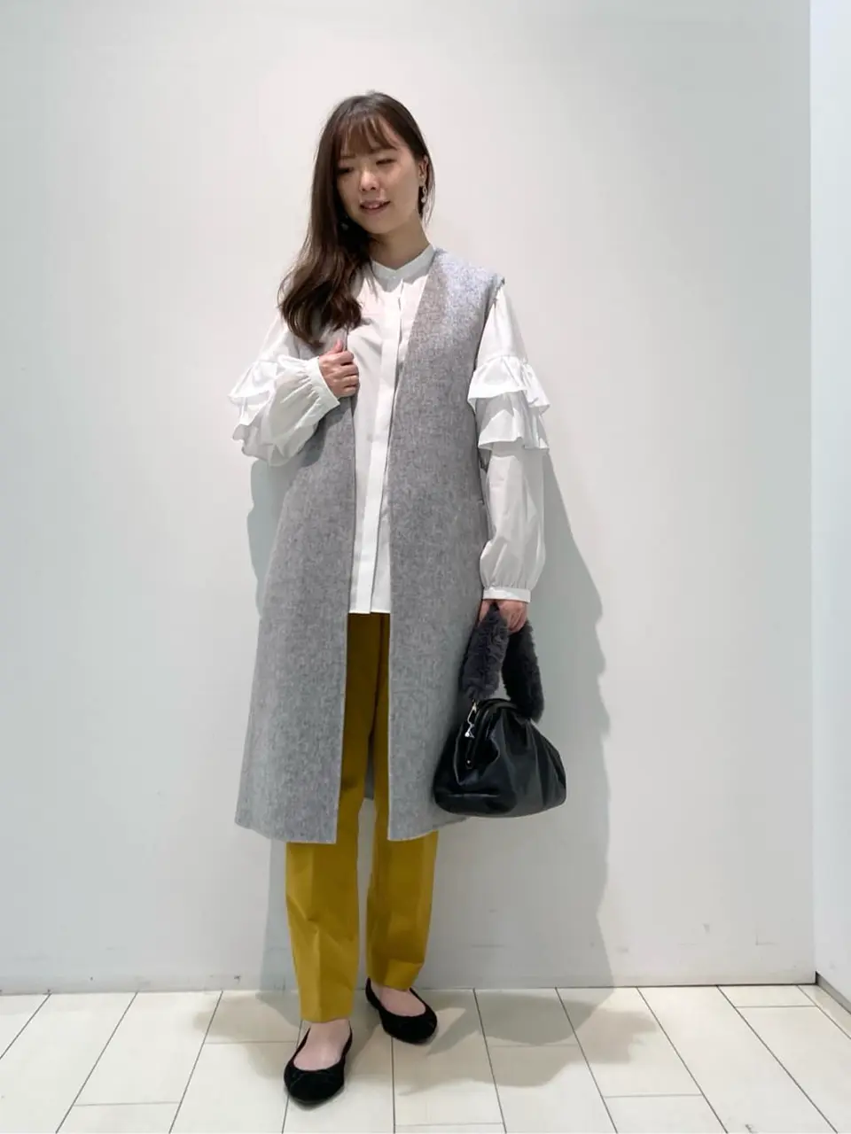  檀 コーディネート画像