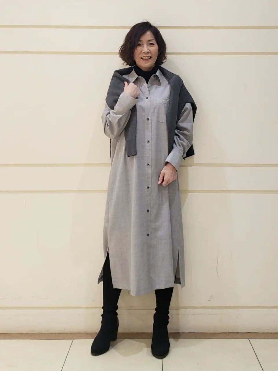 自由区 maruri コーディネート画像