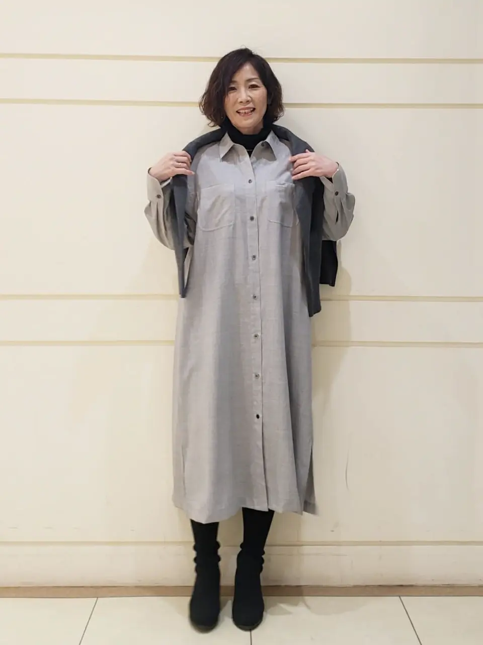 自由区 maruri コーディネート画像