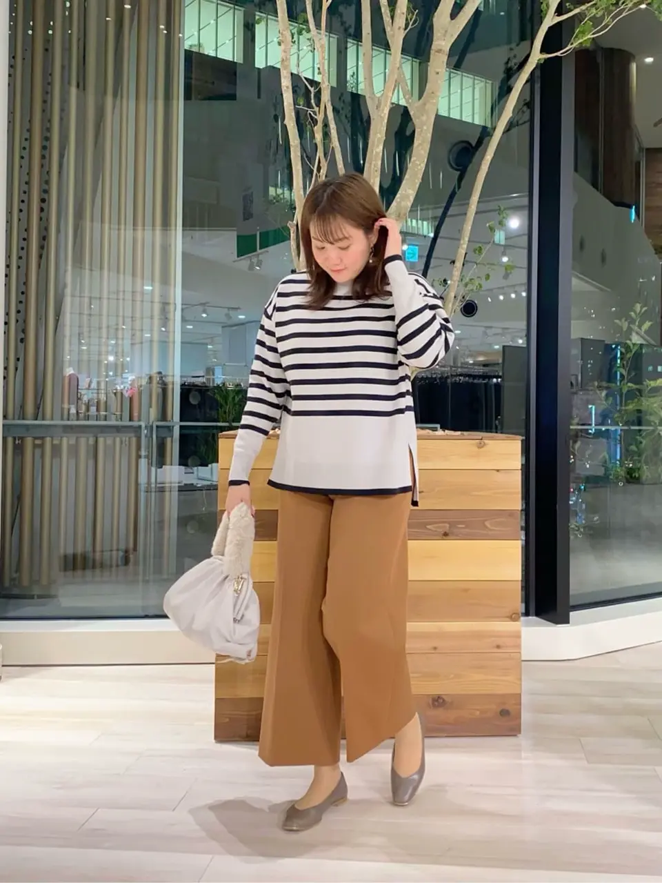 自由区 桑原 コーディネート画像