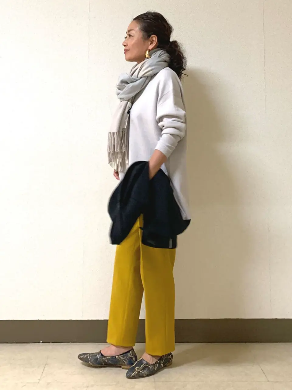 自由区 坂本 コーディネート画像