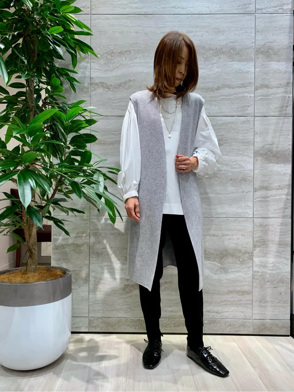 自由区 Ishii コーディネート画像