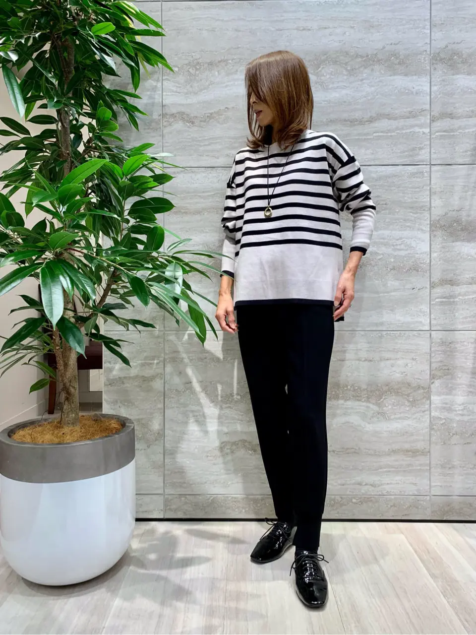 自由区 Ishii コーディネート画像