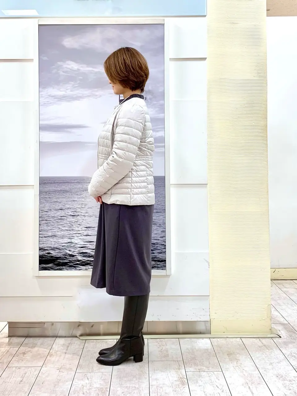 自由区 中鉢 コーディネート画像