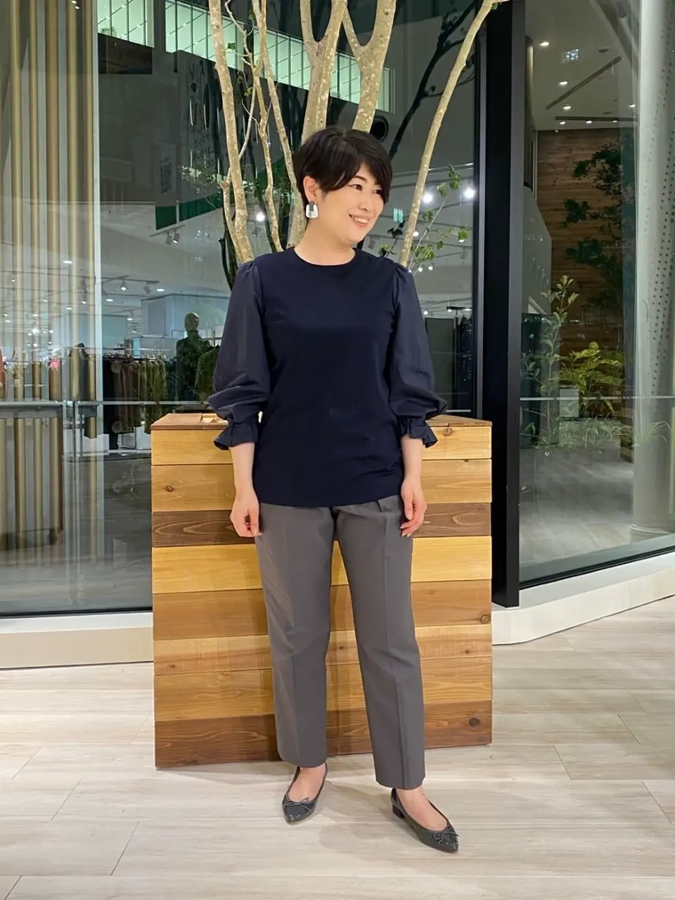 自由区 田中 コーディネート画像