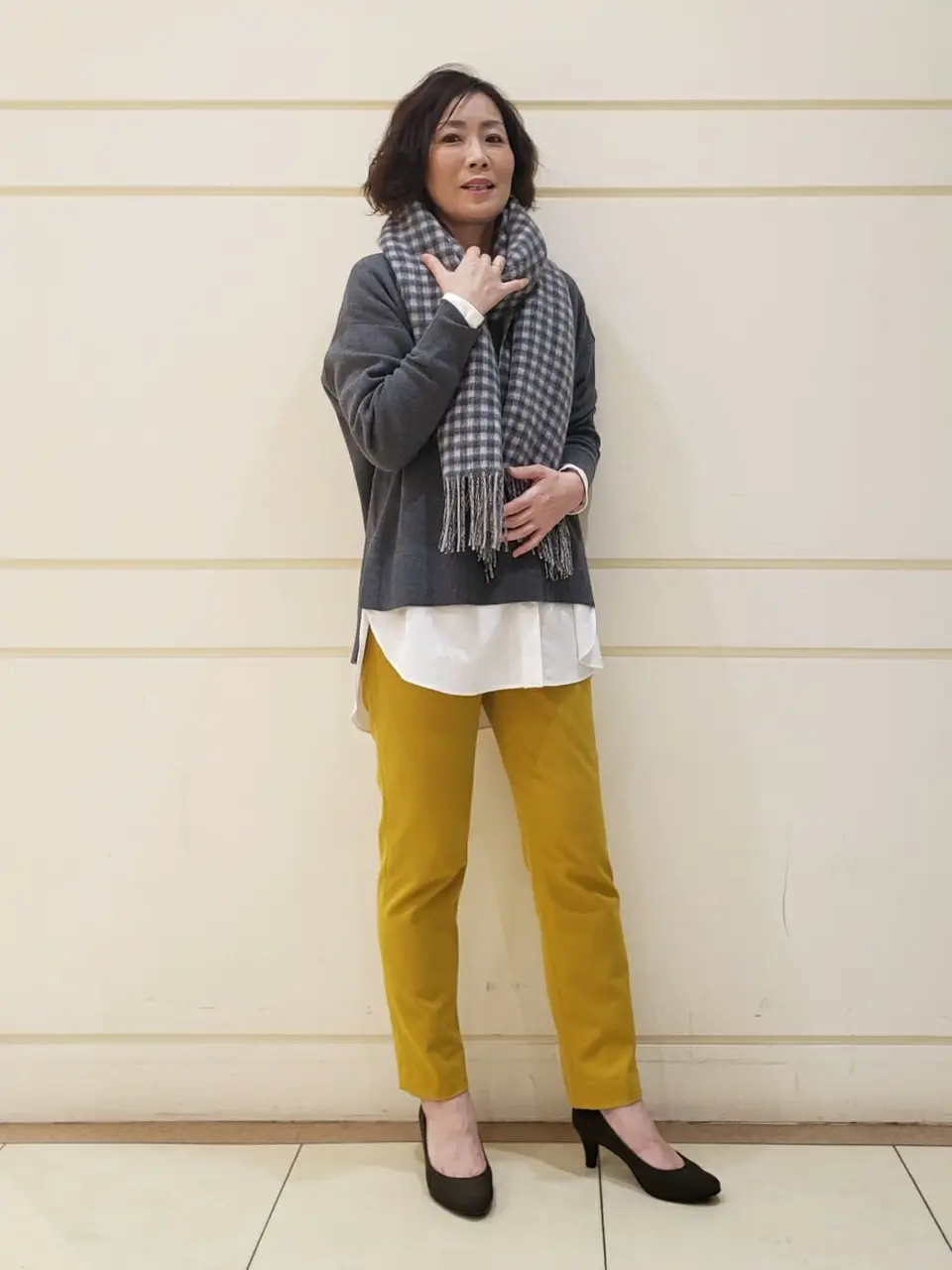 自由区 maruri コーディネート画像