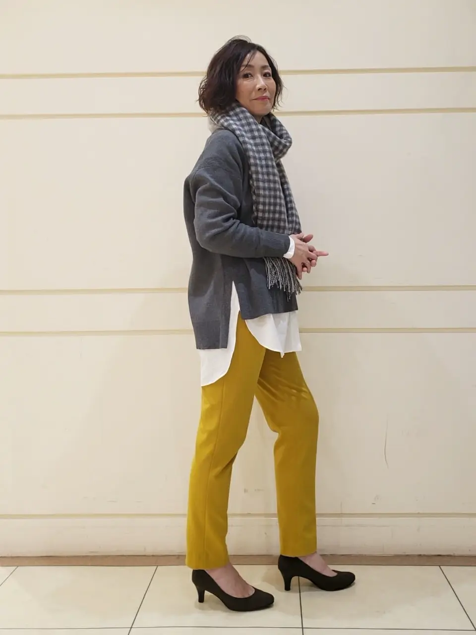 自由区 maruri コーディネート画像