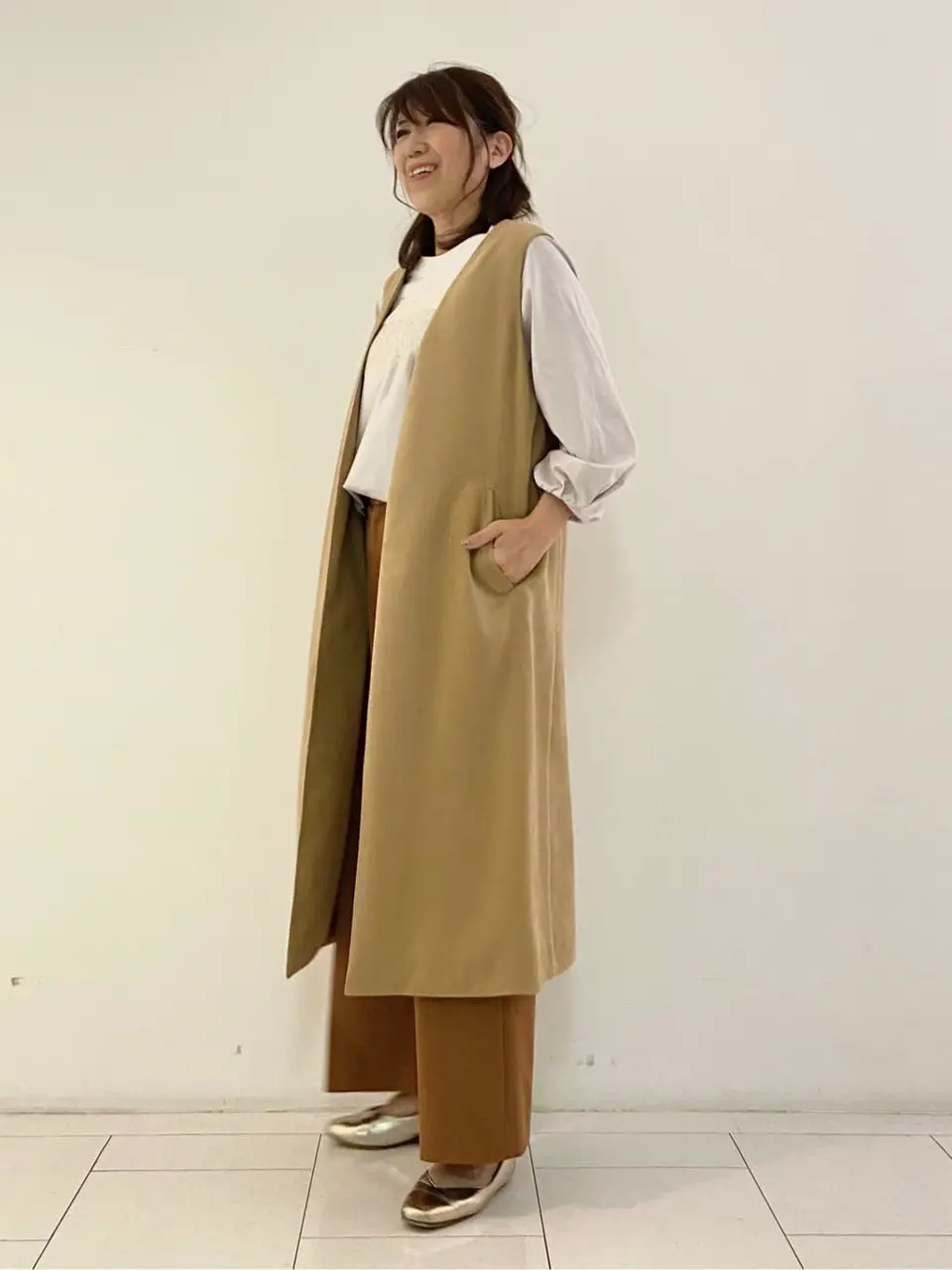 自由区 KAZU コーディネート画像