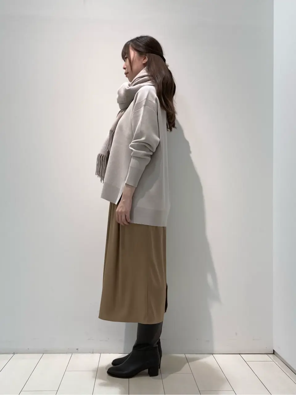 自由区 檀 コーディネート画像