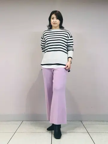 自由区 上島 コーディネート画像