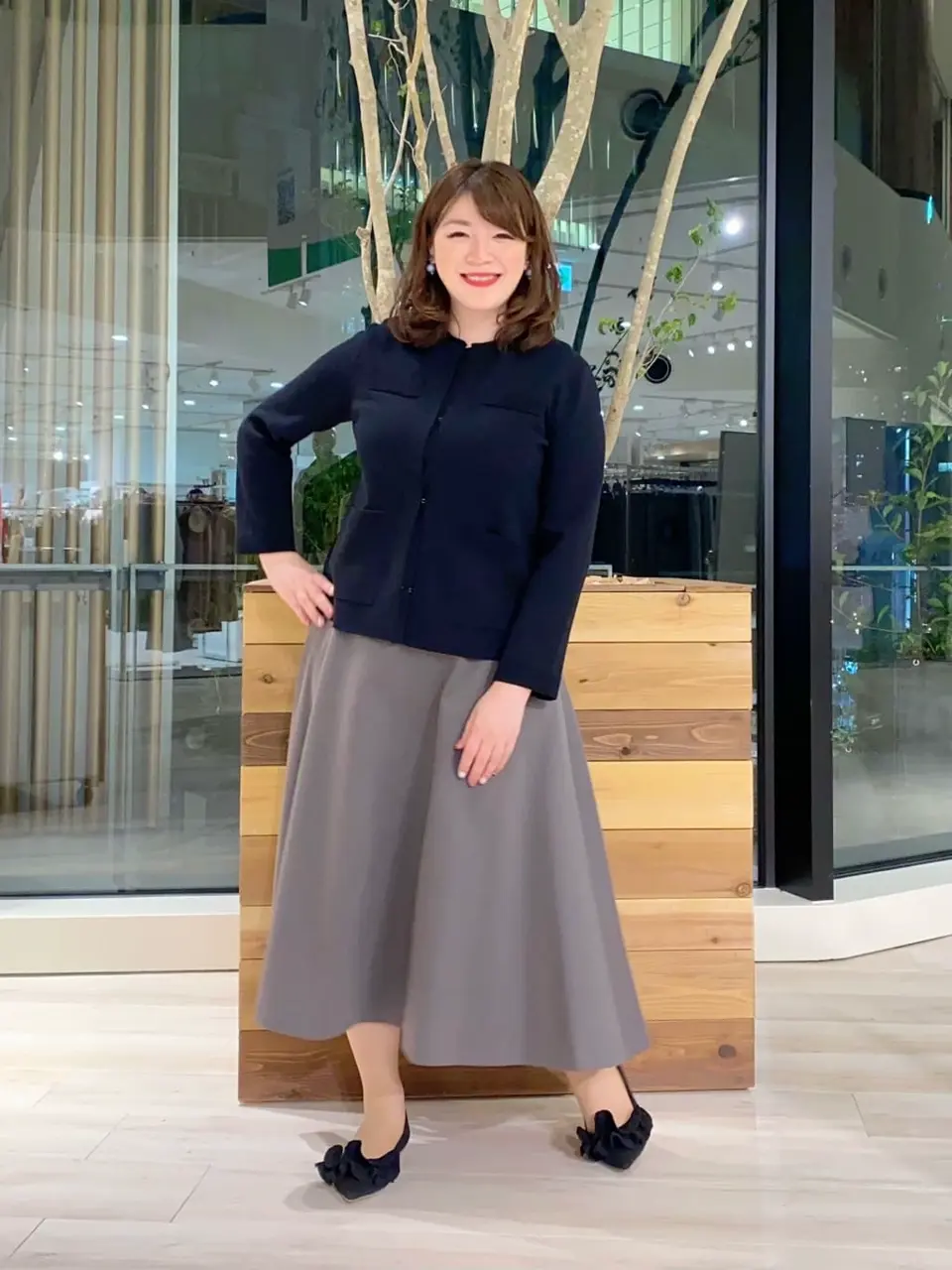 自由区 うめだ コーディネート画像