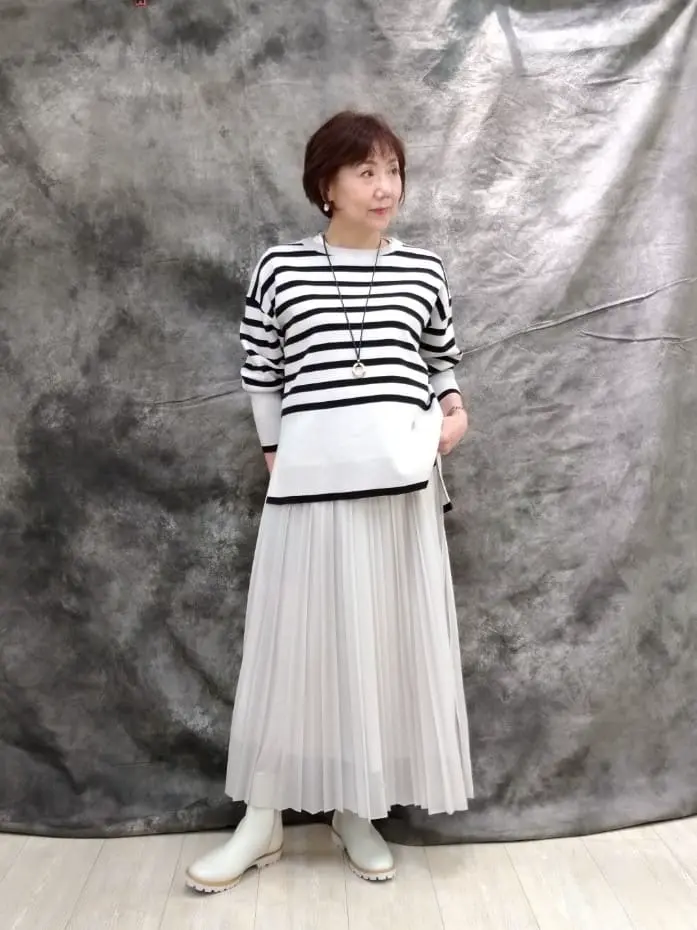 自由区 鶴田 コーディネート画像