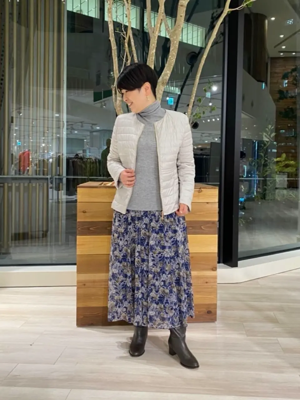 自由区 田中 コーディネート画像