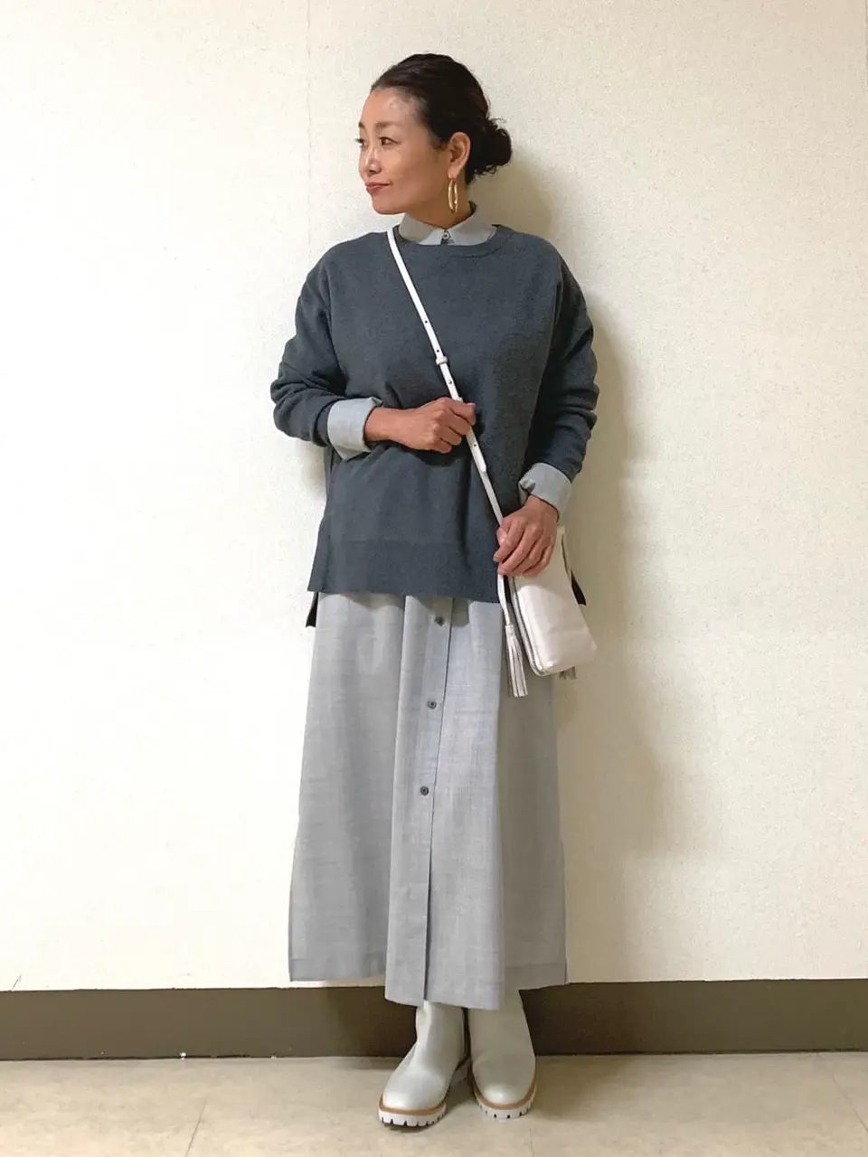 自由区 坂本 コーディネート画像