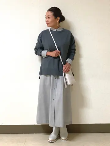 自由区 坂本 コーディネート画像