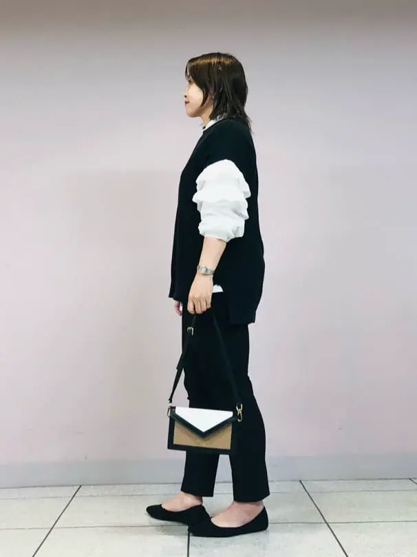 自由区 上島 コーディネート画像