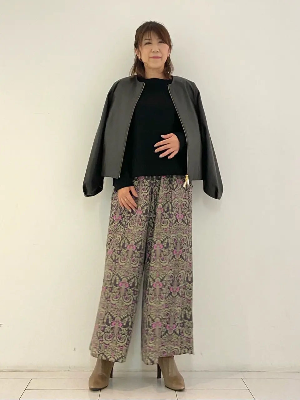 自由区 KAZU コーディネート画像