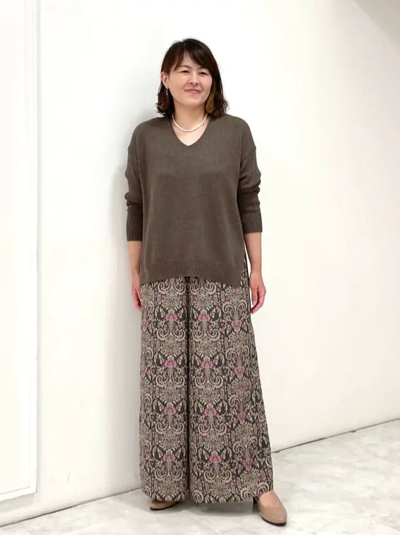 自由区 大野 コーディネート画像