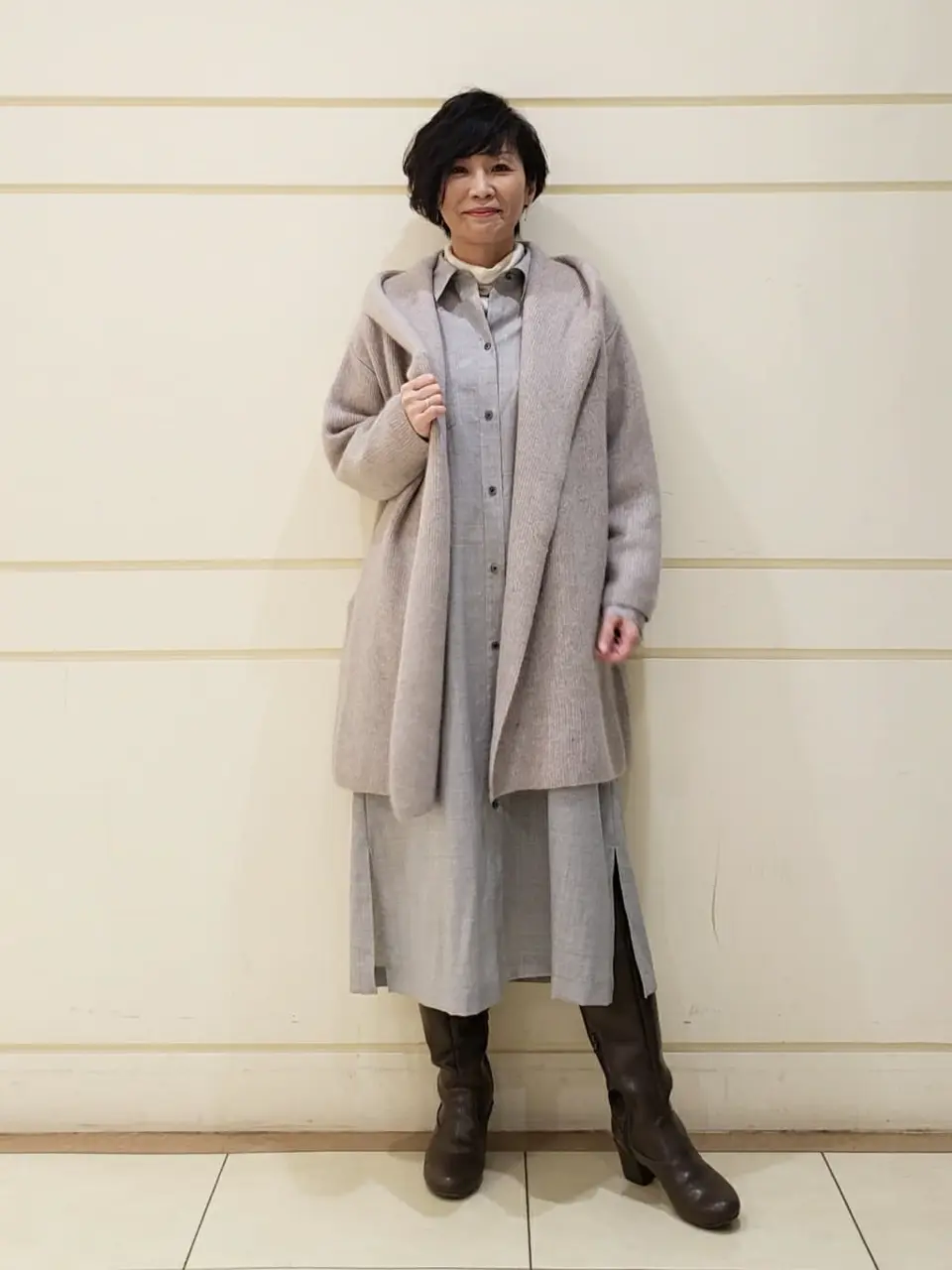 自由区 maruri コーディネート画像