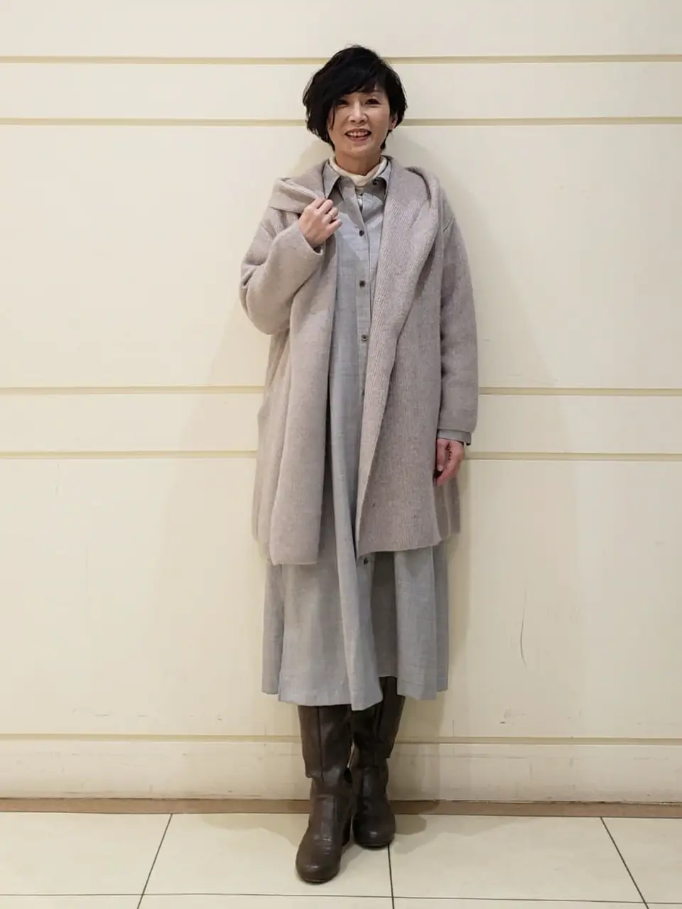 自由区 maruri コーディネート画像