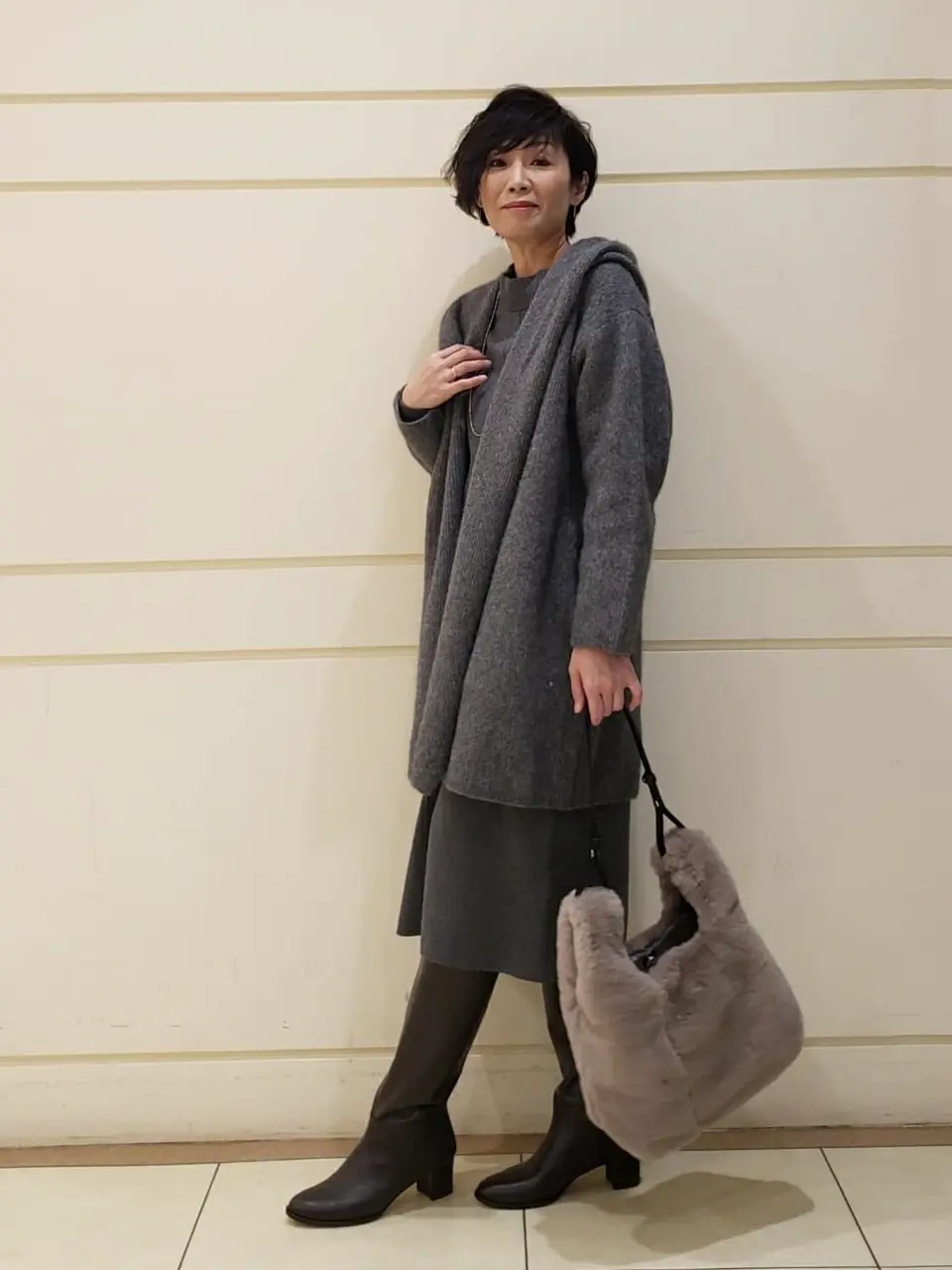 自由区 maruri コーディネート画像