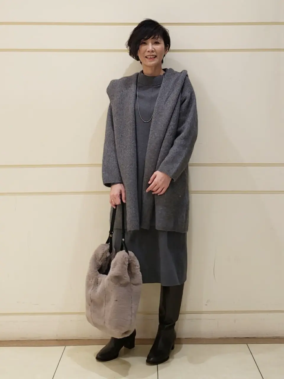 自由区 maruri コーディネート画像