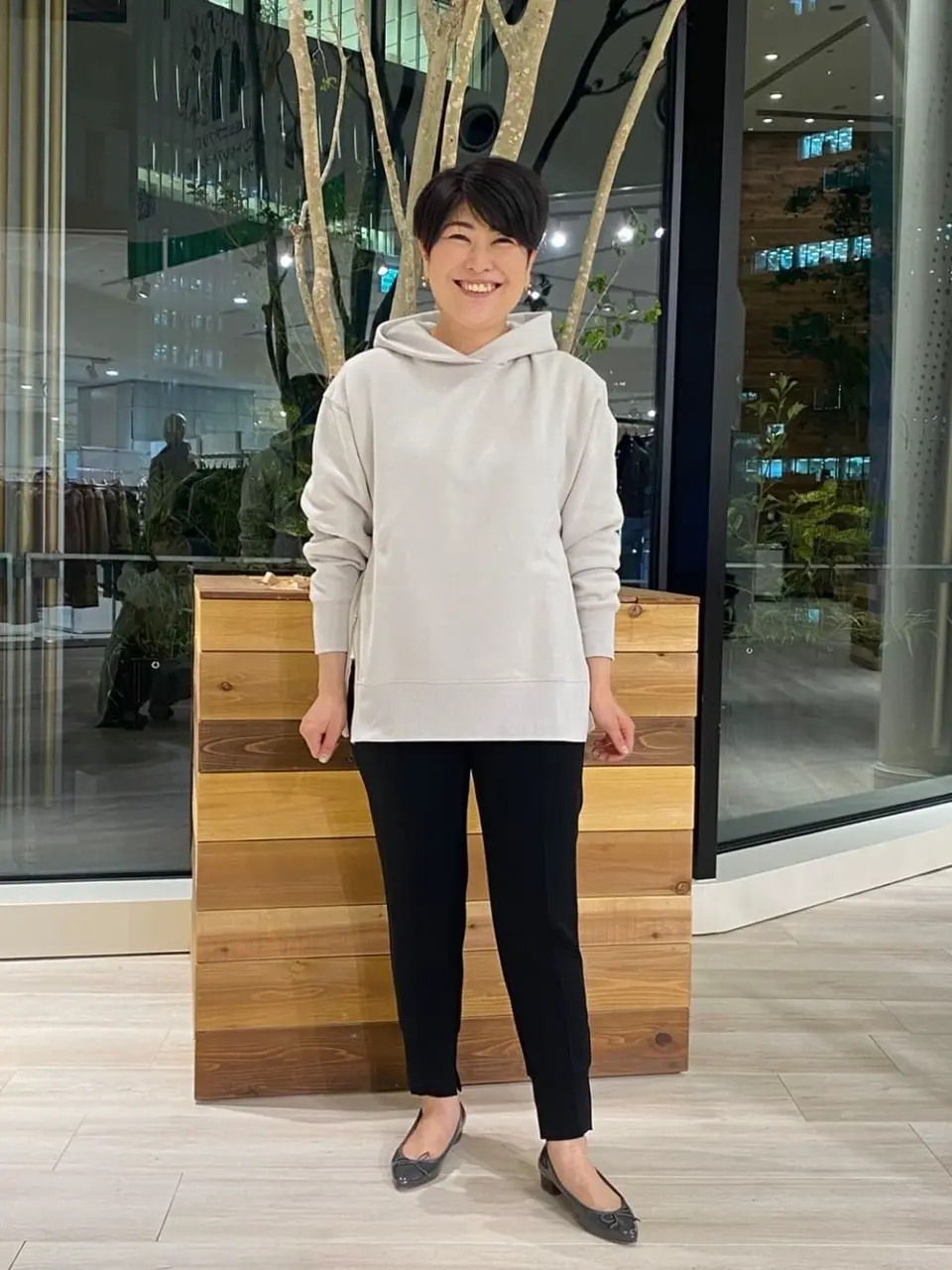 自由区 田中 コーディネート画像