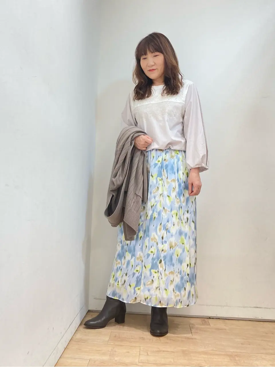 自由区 国広 コーディネート画像