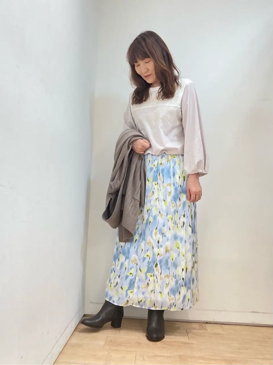 自由区 国広 コーディネート画像