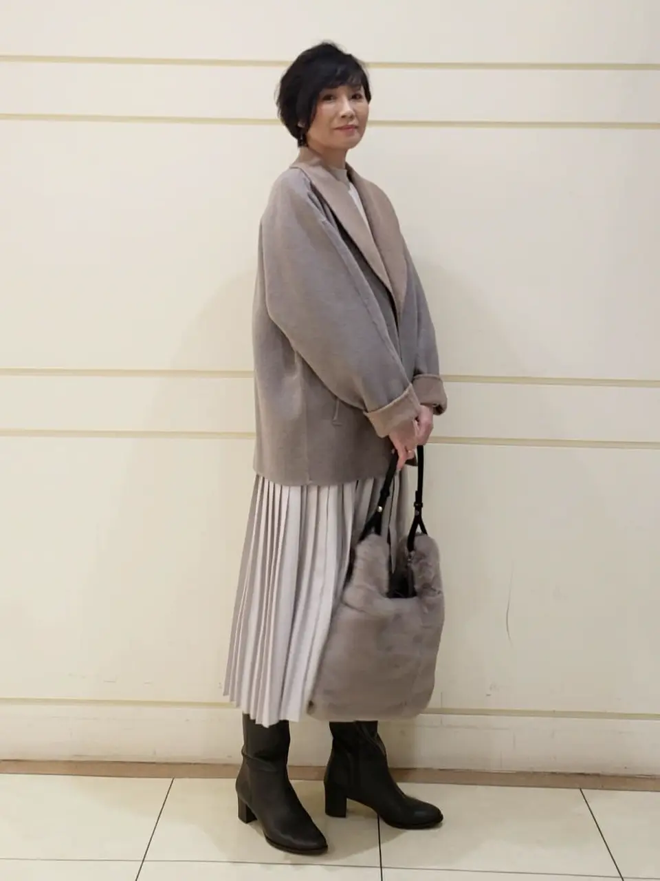 自由区 maruri コーディネート画像