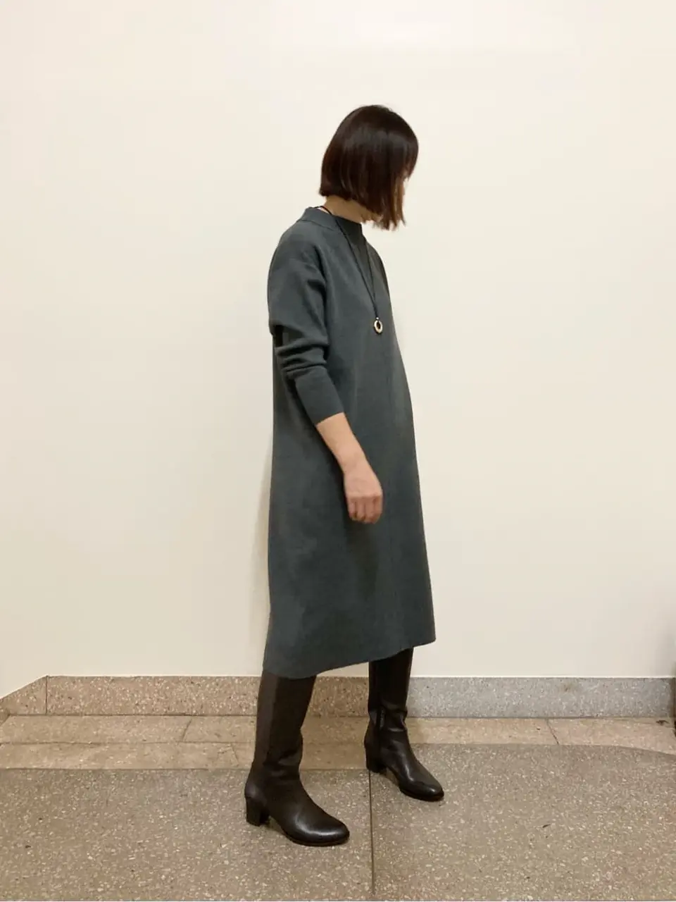 自由区 阿部 コーディネート画像