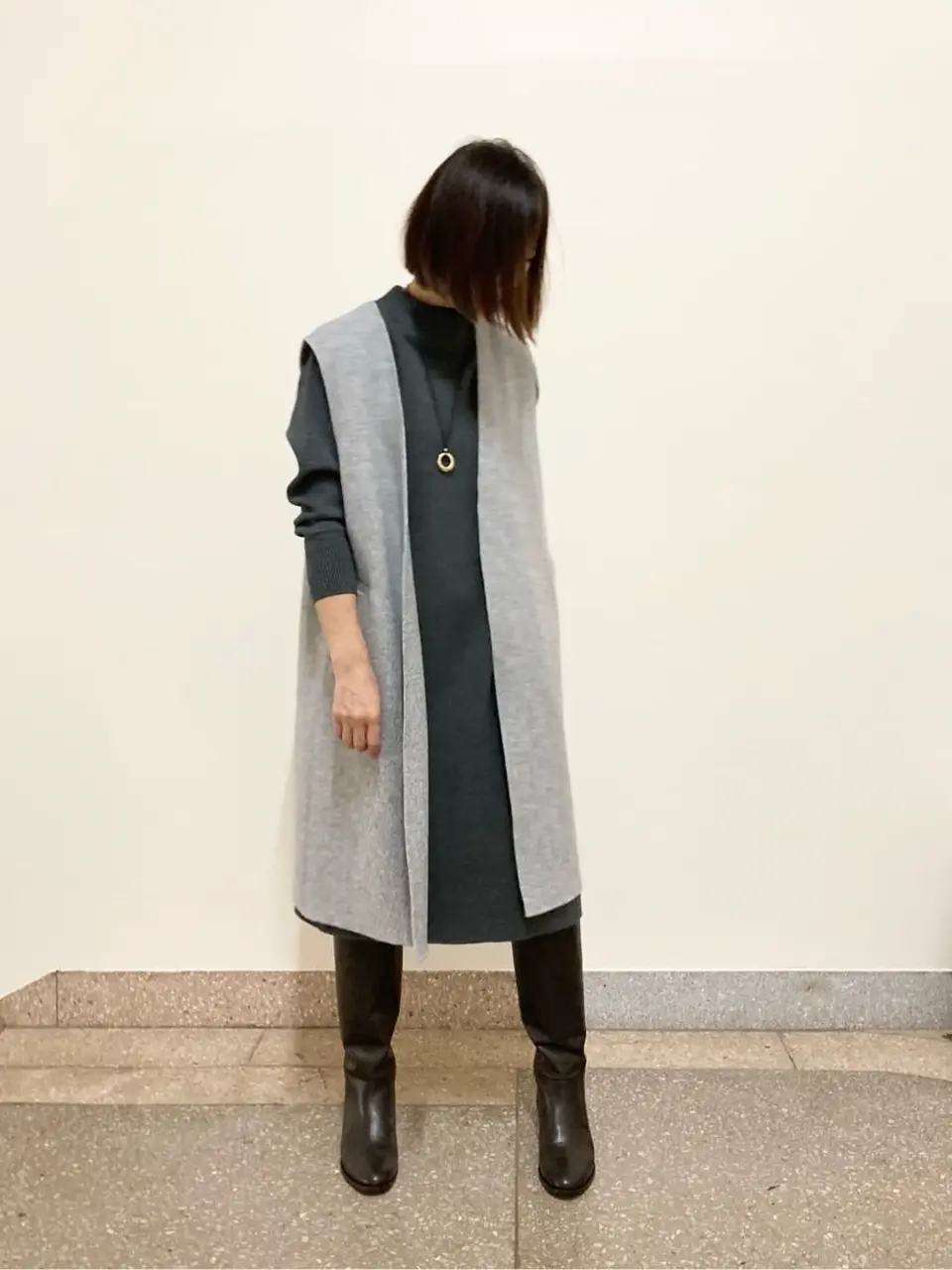 自由区 阿部 コーディネート画像