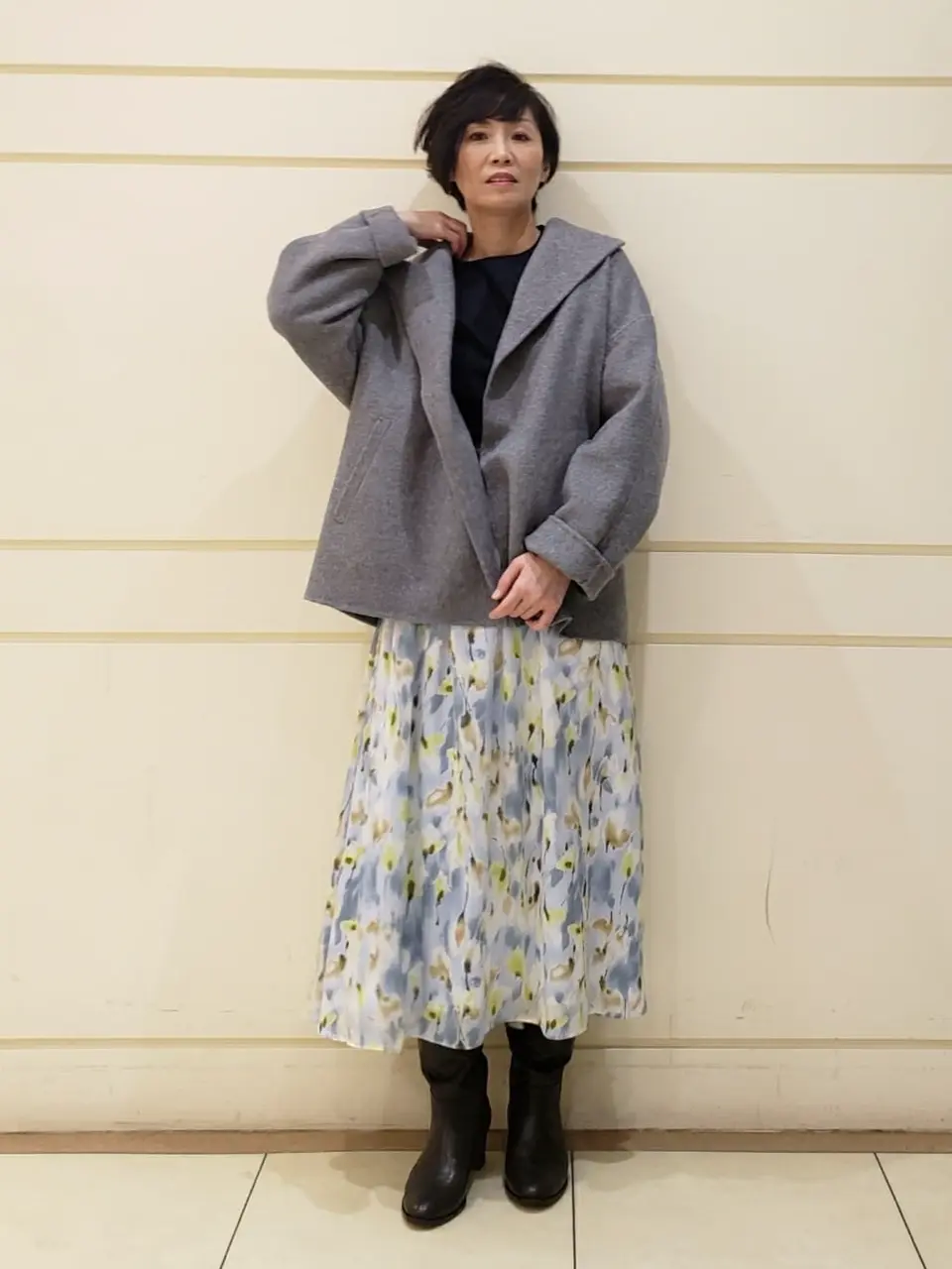 自由区 maruri コーディネート画像