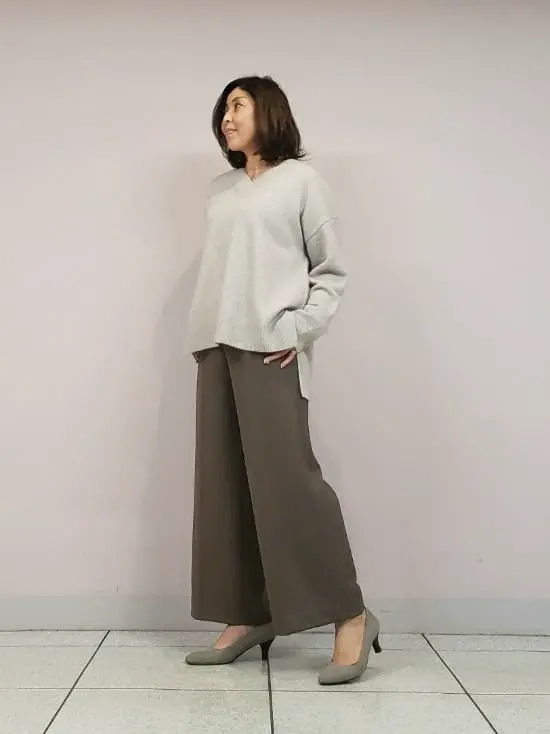 自由区 山崎 コーディネート画像