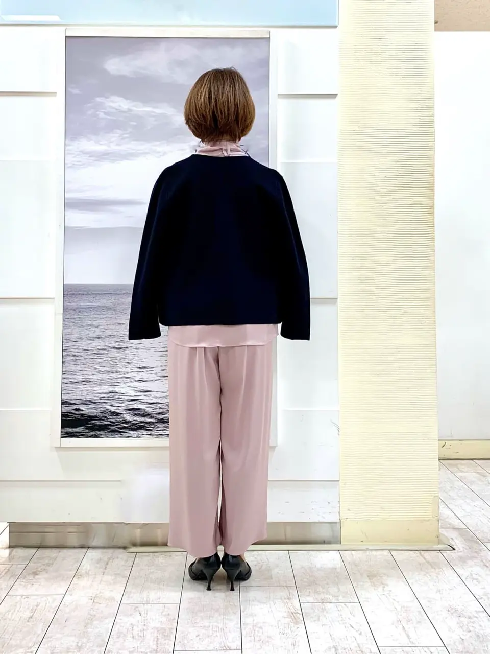 自由区 中鉢 コーディネート画像