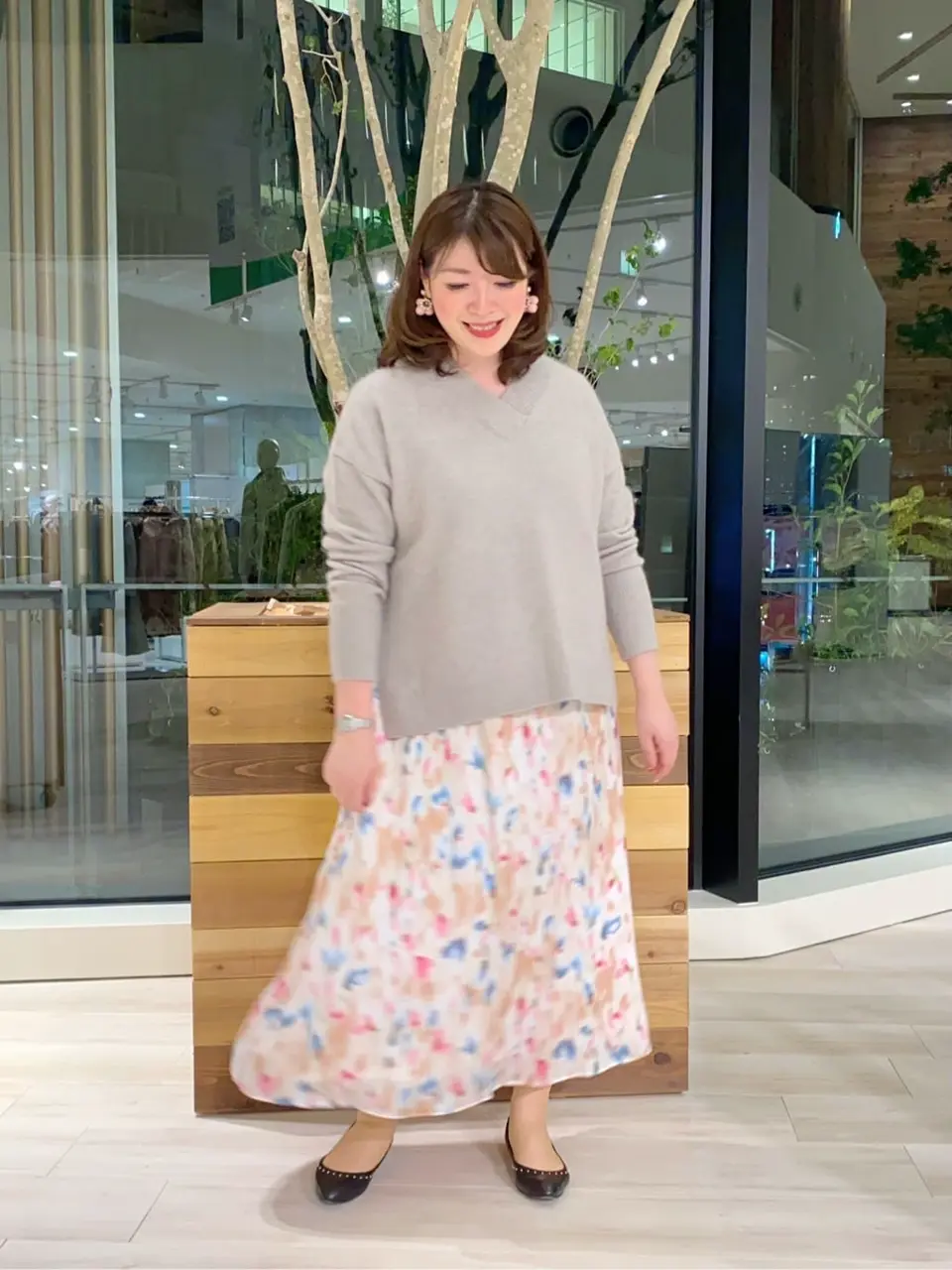 自由区 うめだ コーディネート画像