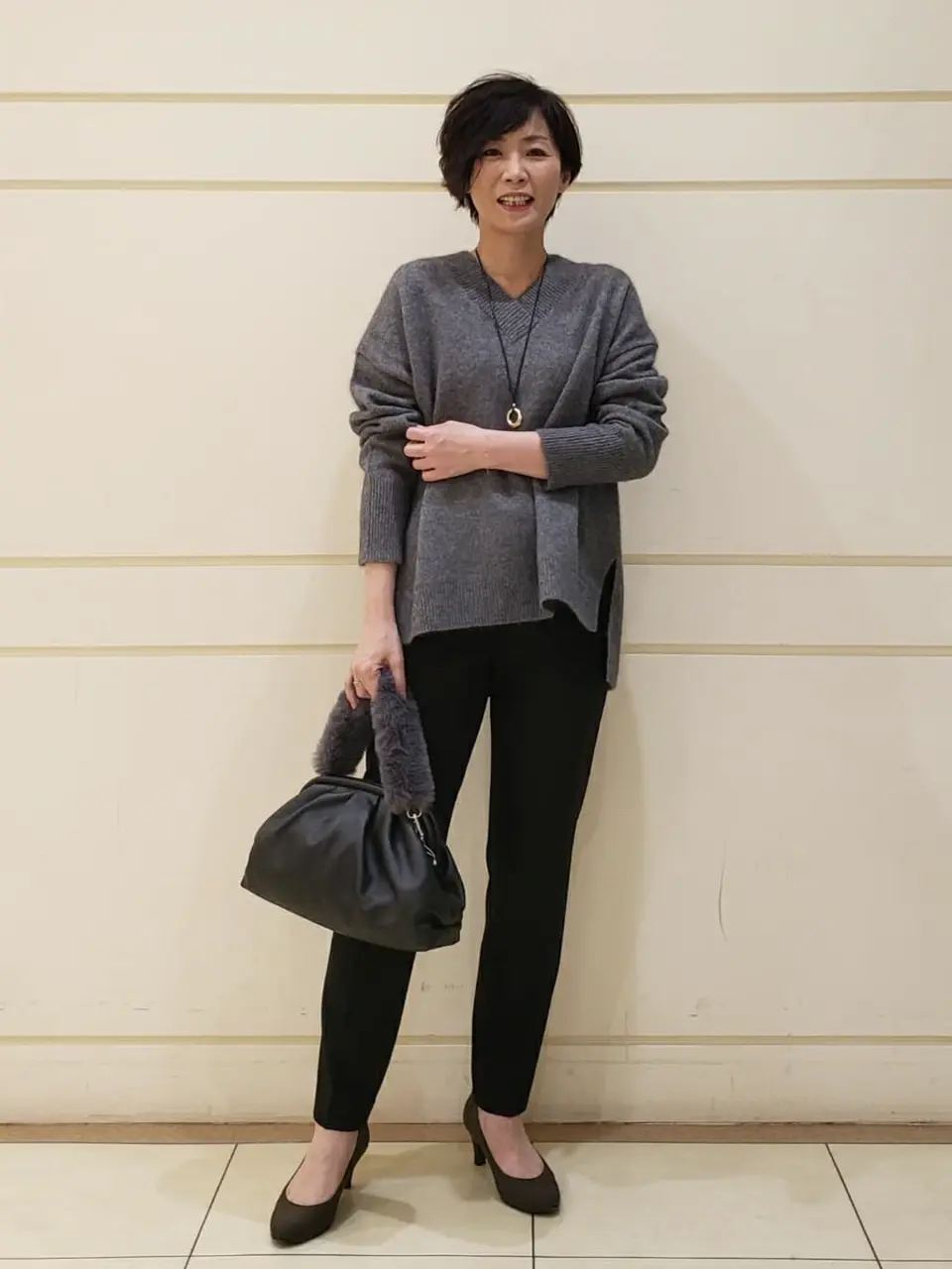 自由区 maruri コーディネート画像