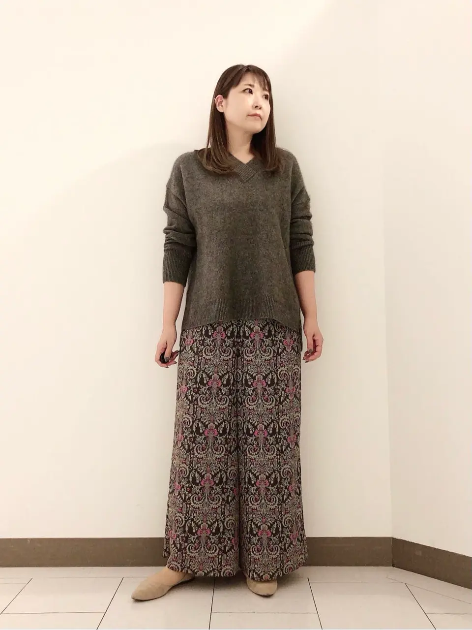 自由区 スタッフ コーディネート画像