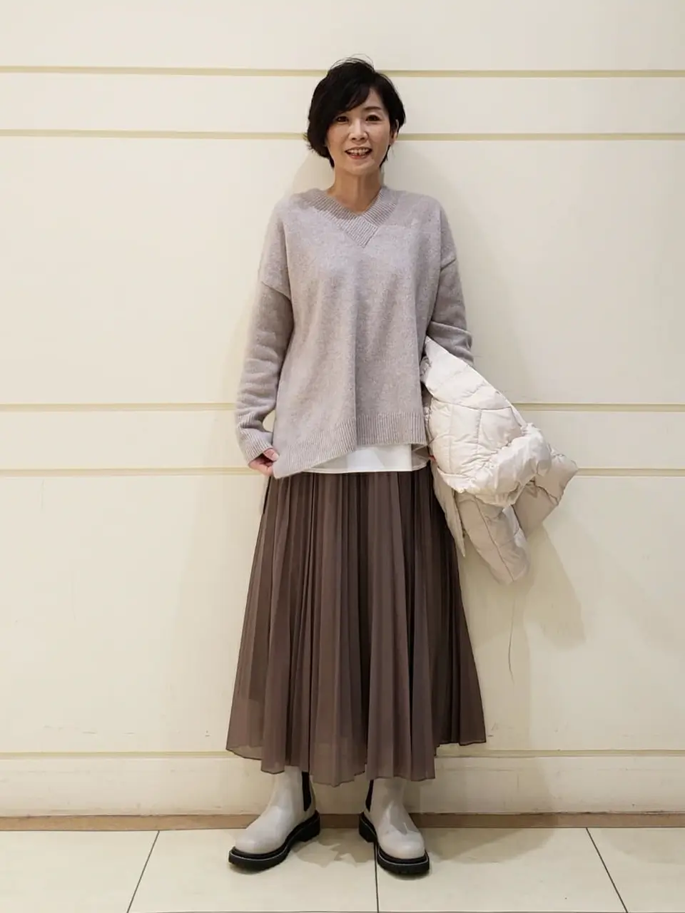 自由区 maruri コーディネート画像