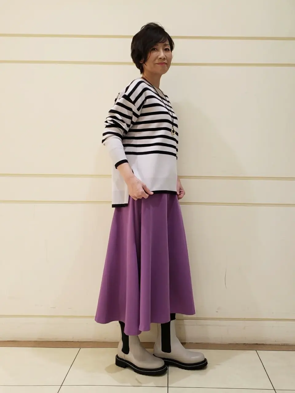 自由区 maruri コーディネート画像