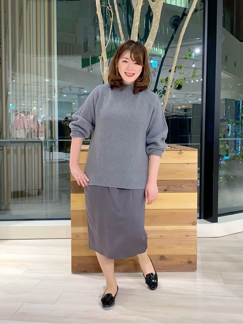 自由区 うめだ コーディネート画像