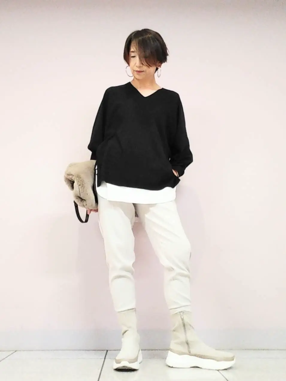 自由区 浅野 コーディネート画像