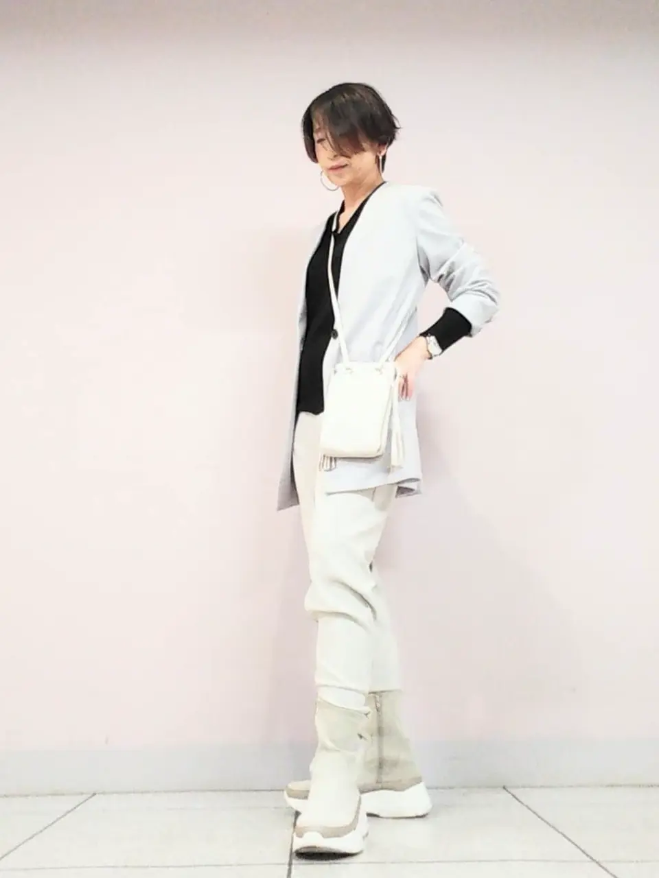 自由区 浅野 コーディネート画像